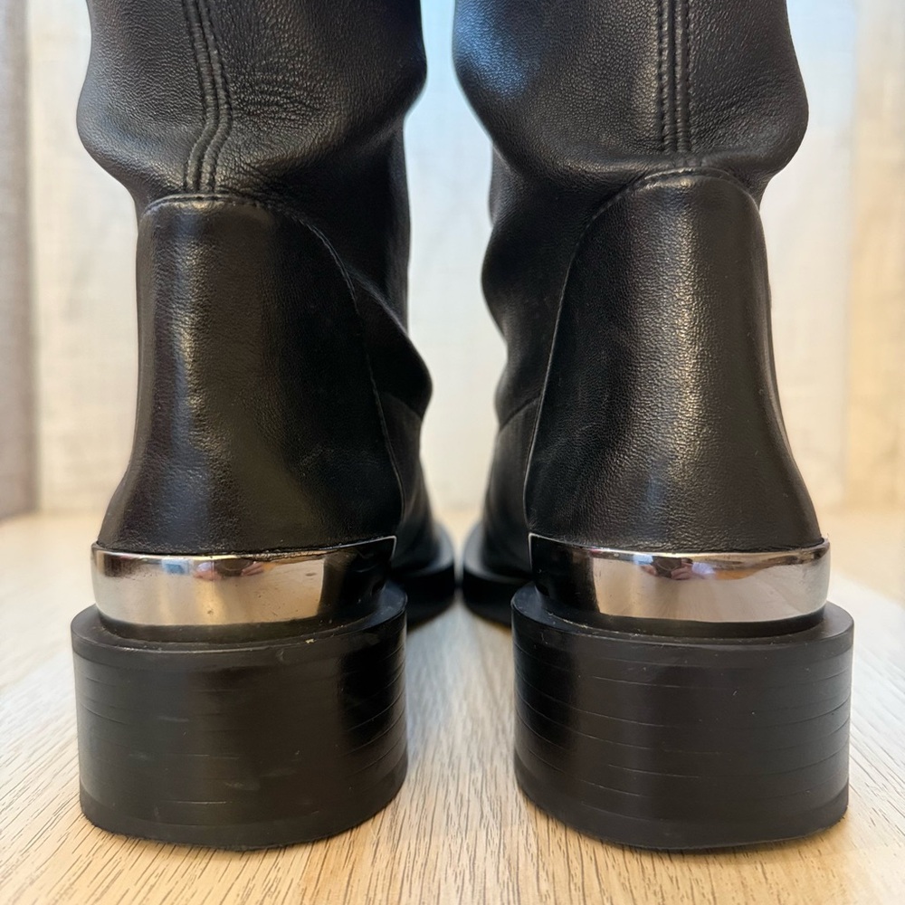 Stuart Weitzman Black Over the Knee Boots - Picture 5 of 14